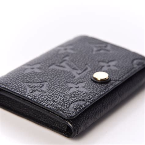 louis vuitton mens wallet card holder|louis vuitton empreinte card holder.